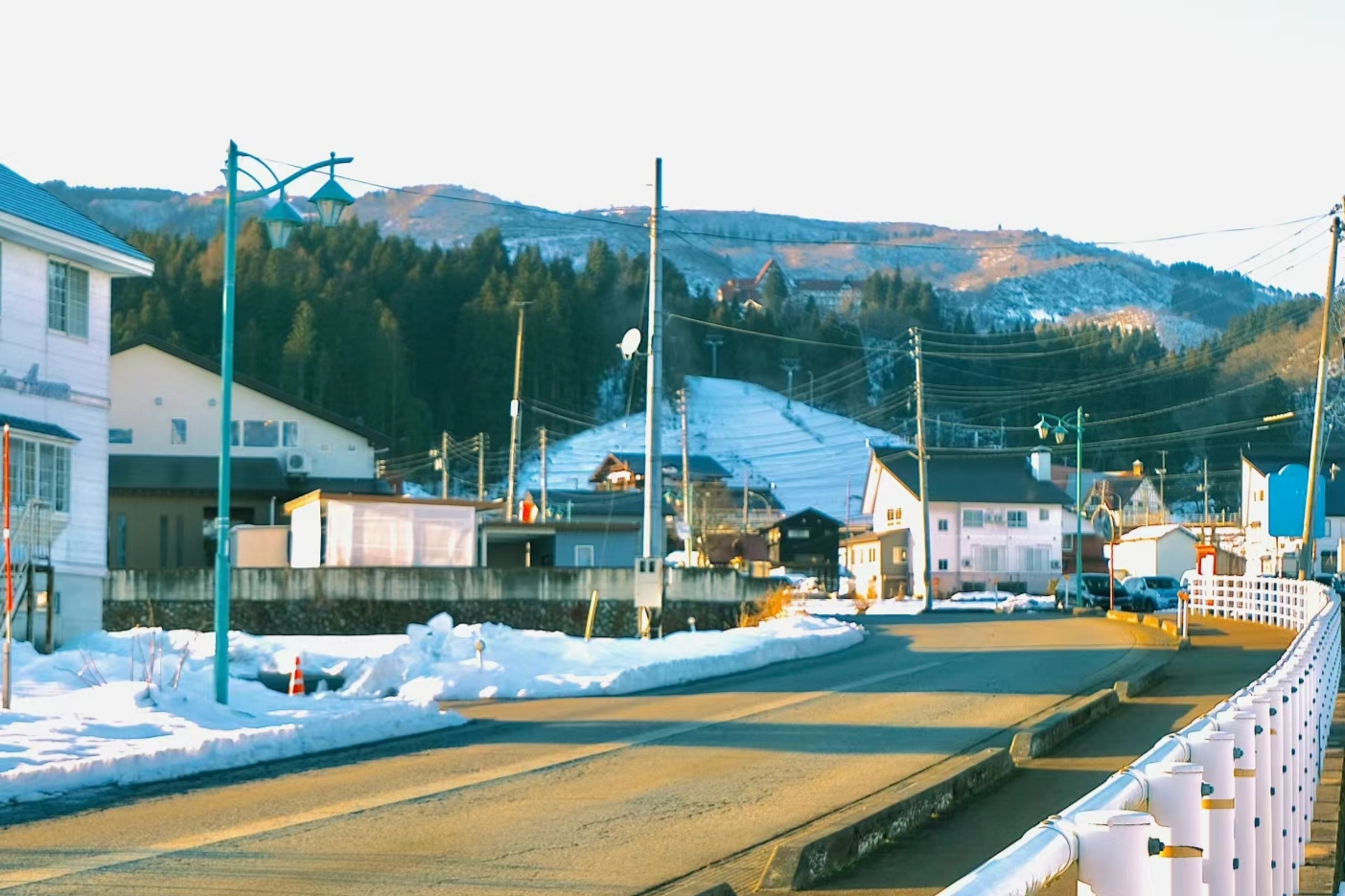 日本东北新泻县的风景