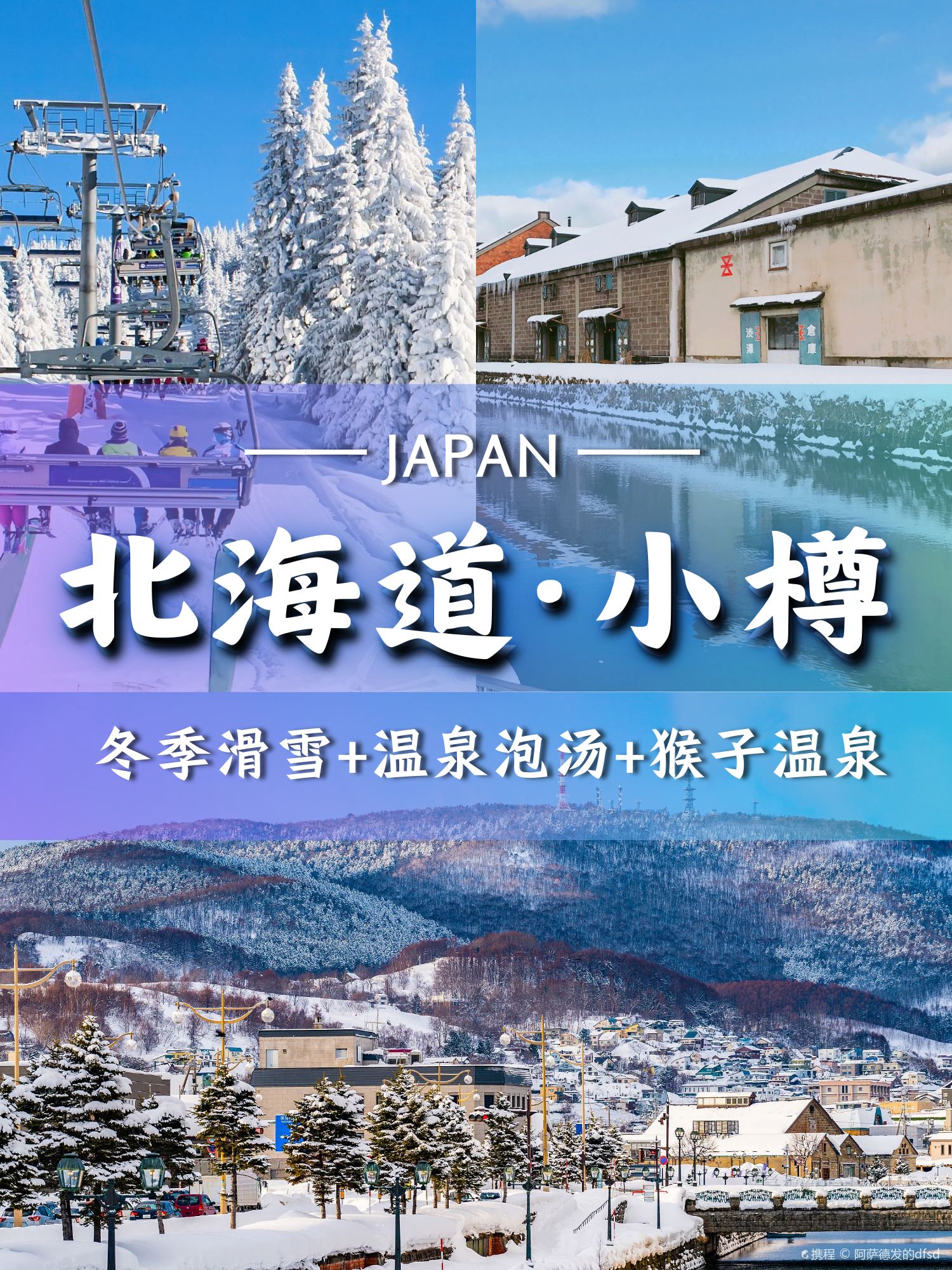 12-2月太适合去北海道滑雪🏂啦！！