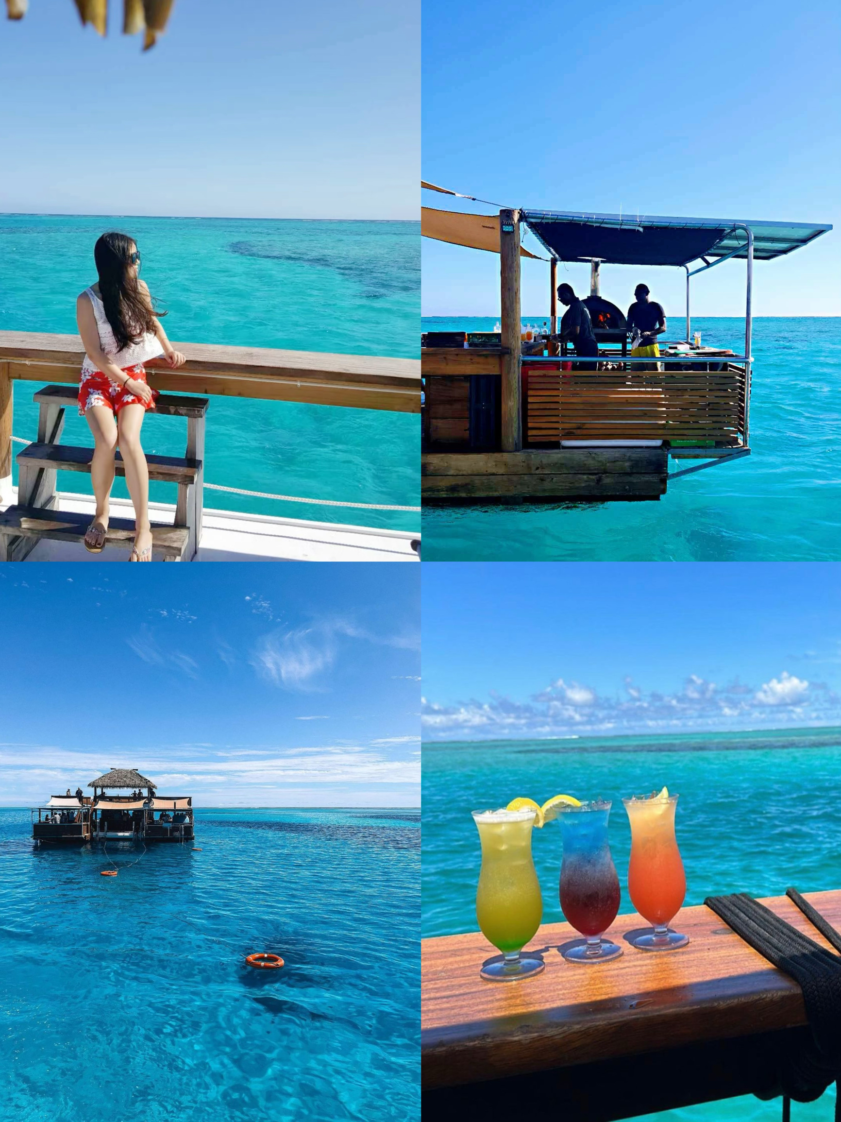 斐济必去的海上酒吧，别的海岛真没有！