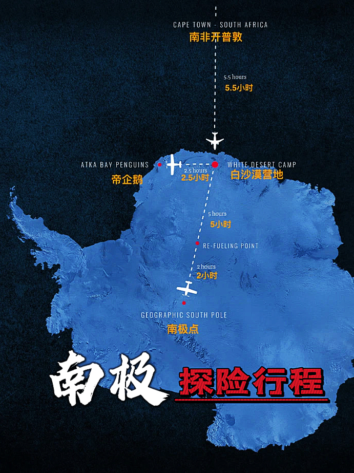 10万美刀💵的南极探险行程让人找不到北❗️