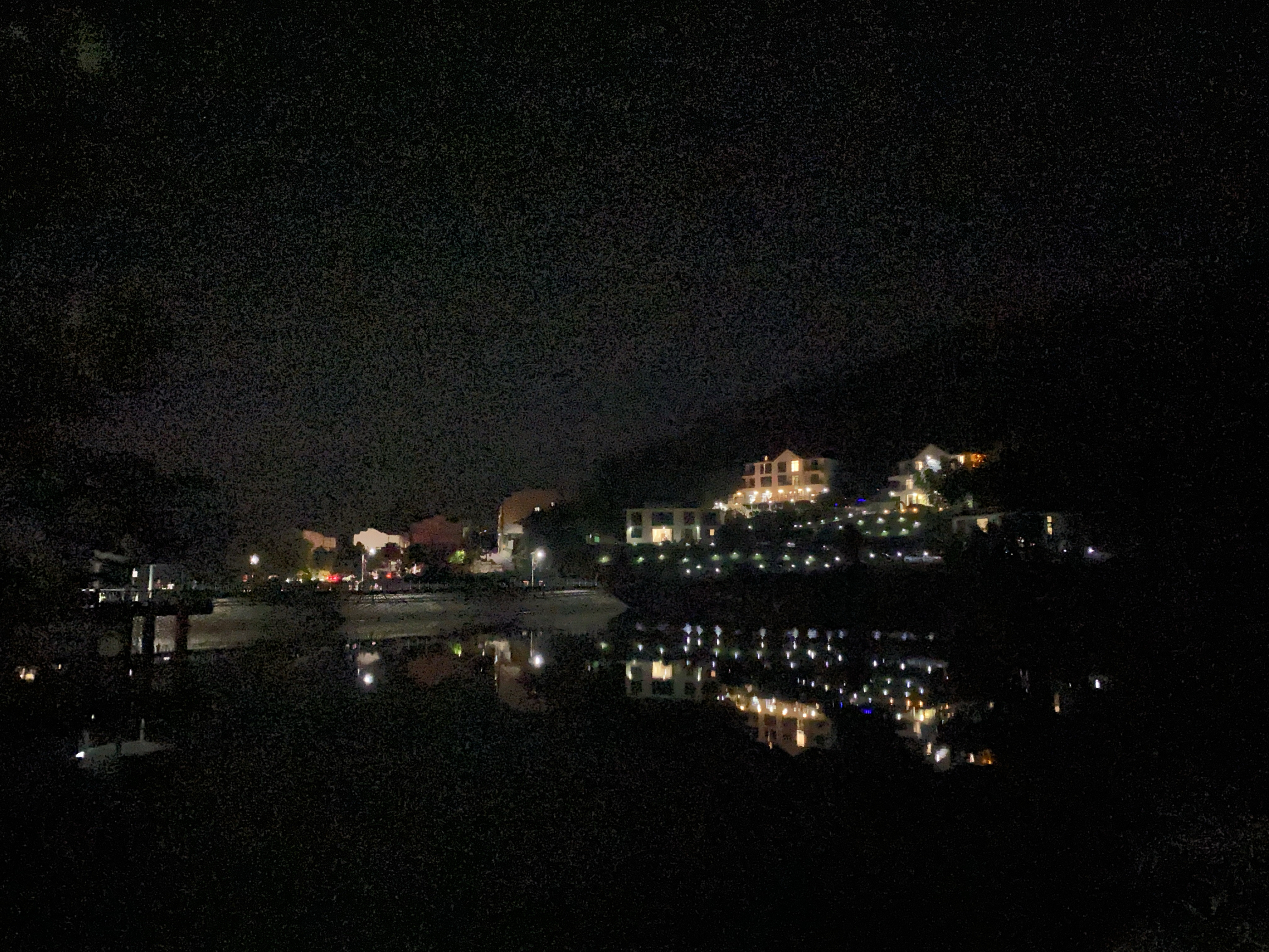 麻城龟峰山夜景