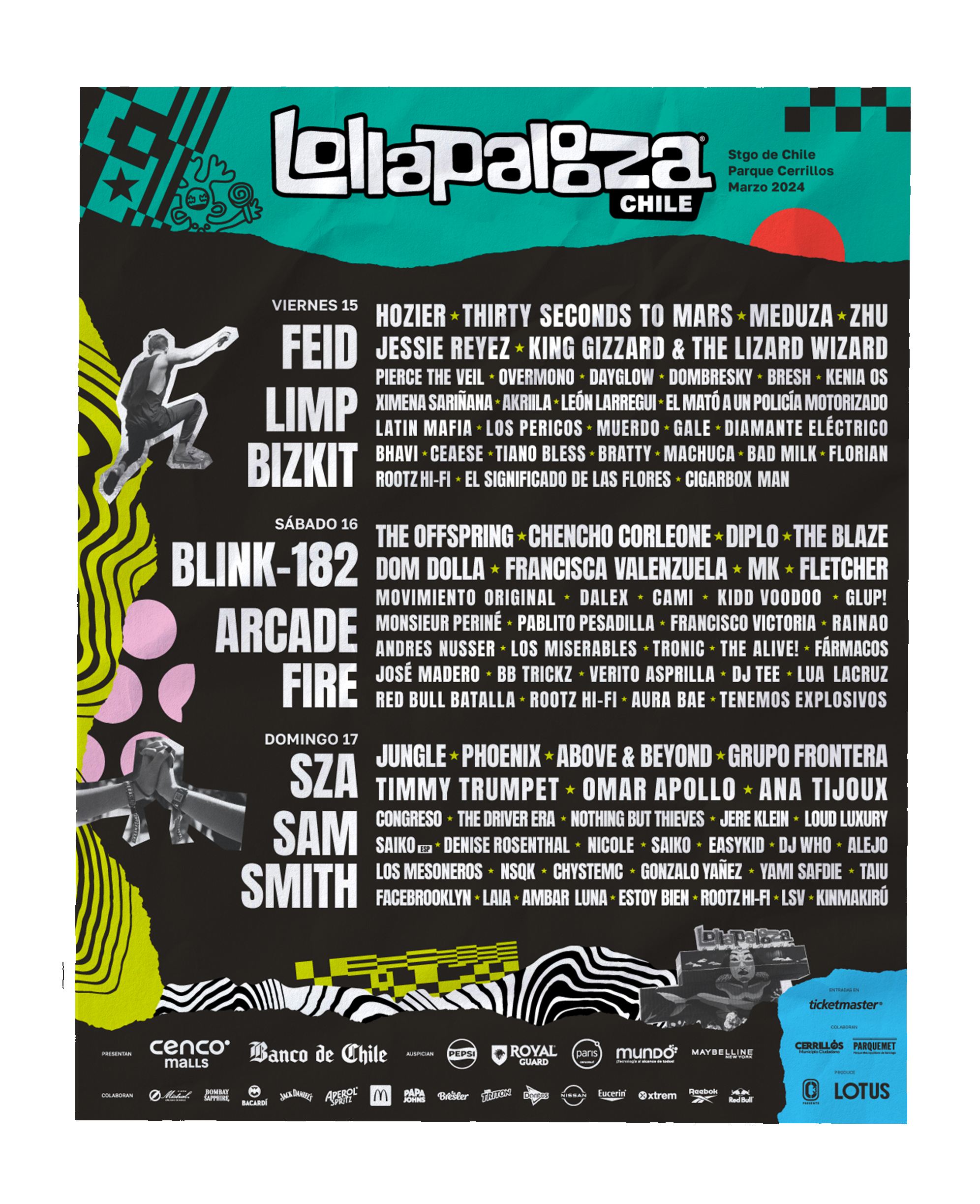 圣地亚哥|Lollapalooza Chile 来了！