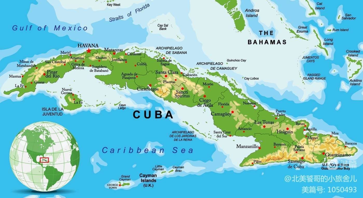 古巴🇨🇺游记(连载三)：走的匆忙，没来得及做攻略，现在补补课！  让我们先来了解一下古巴(CUBA)