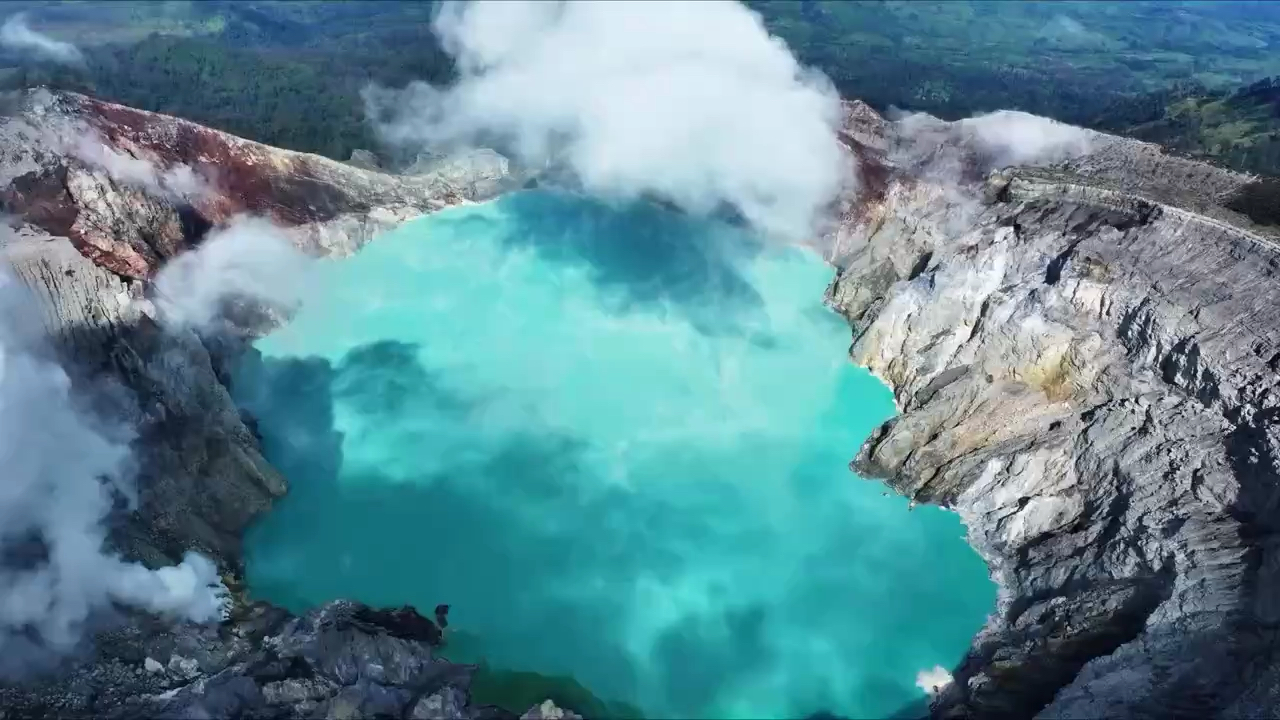 来印尼看看火山…