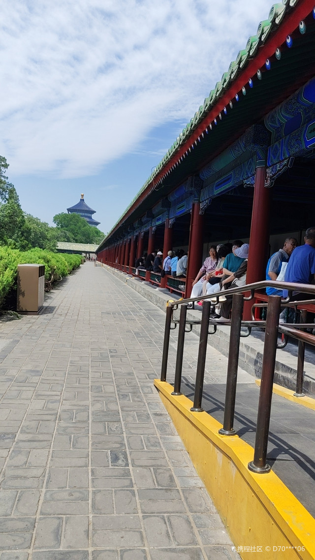 天坛长廊,新装修完成