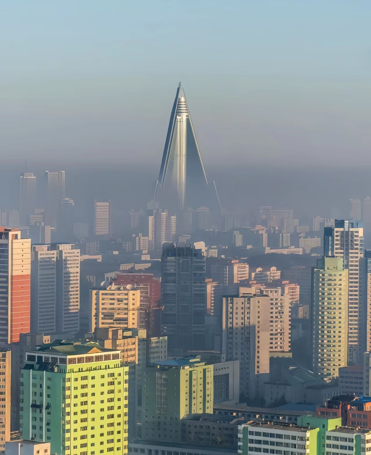 再来到朝鲜首都第一大都市～平壤市