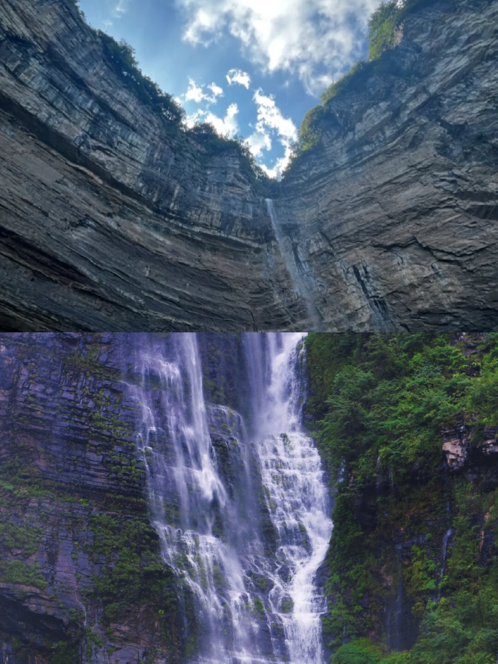 藏在深山的天然秘境，贵州纳雍吊水岩瀑布