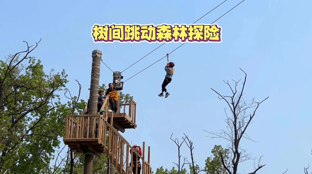 郑州竟然也有超好玩的森林探险类主题乐园！