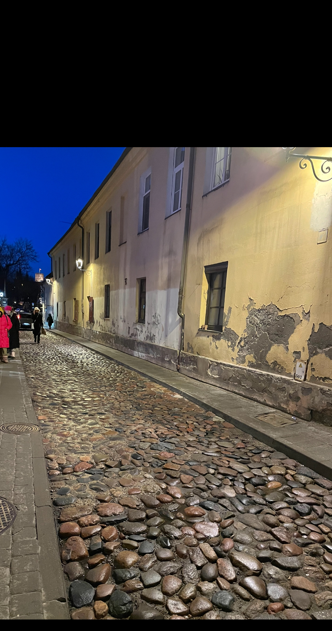 里加市区内的一条街，比普通的街道要别致， 里加·拉脱维亚 有古希腊神话人物的头像以及神话中的神像，也