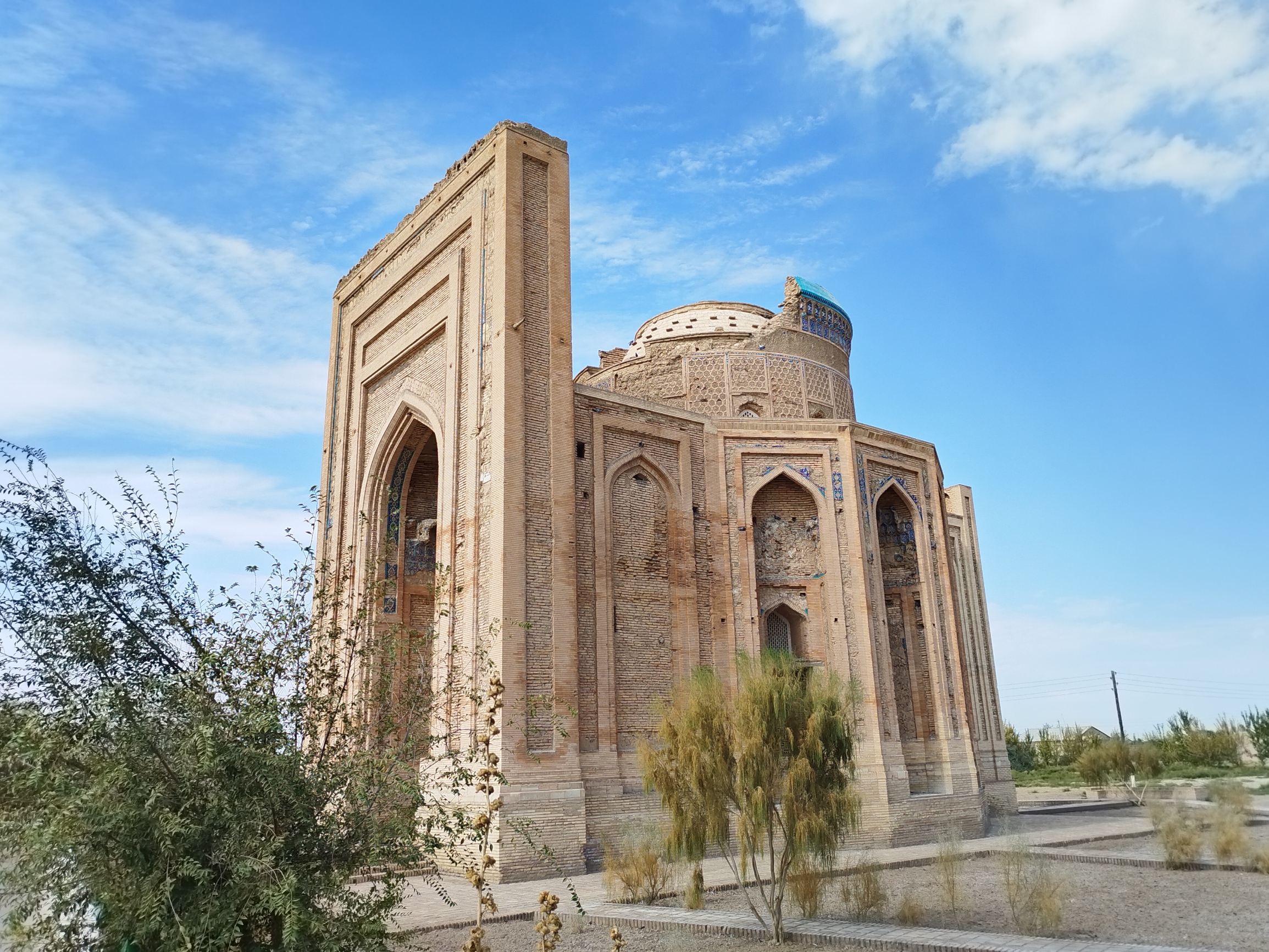 土库曼斯坦赤龙玉洁的古城遗址