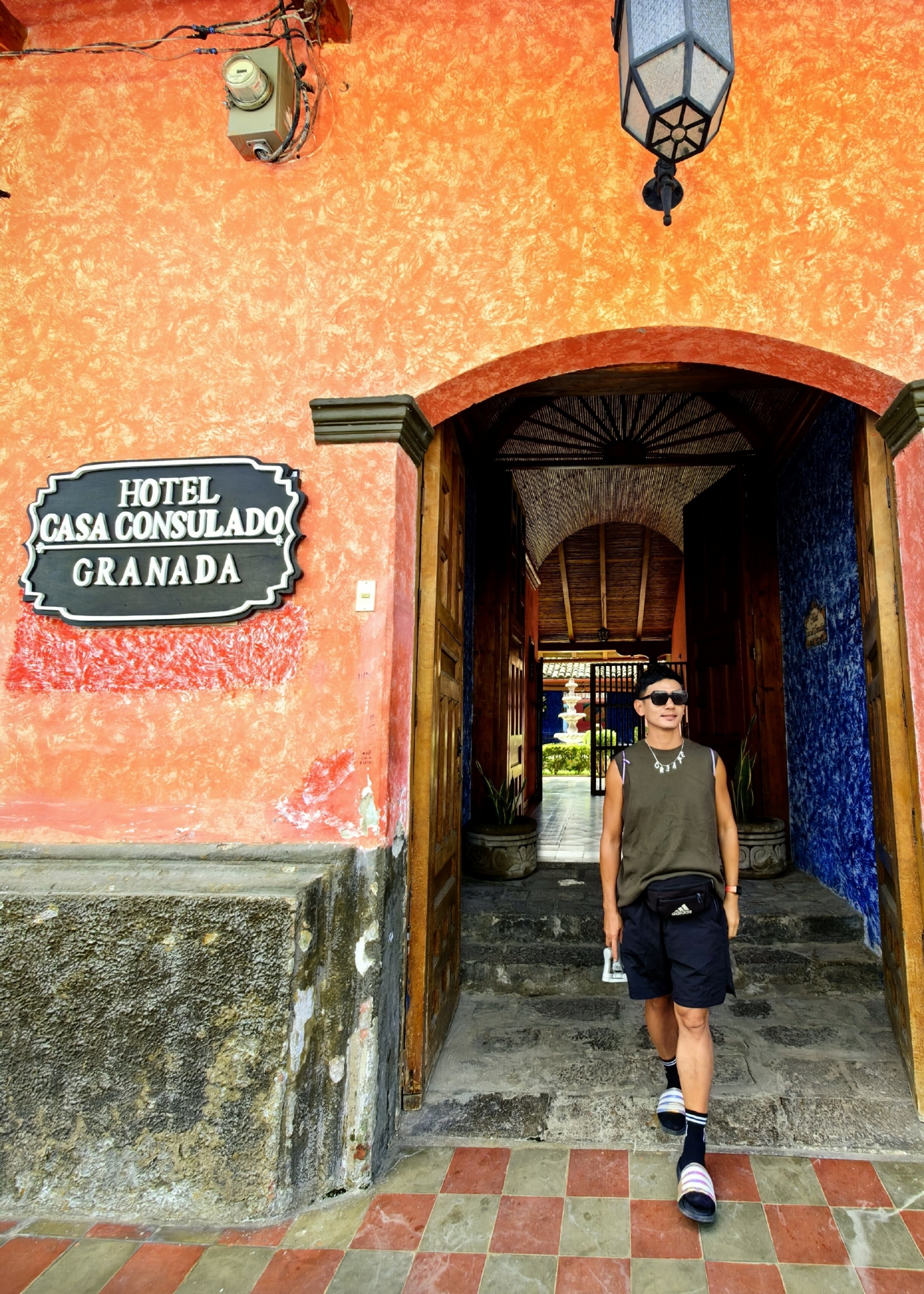 Hotel Casa Consulado，格拉纳达古城中心的一张