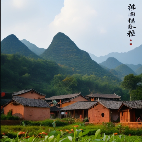 📸🌾 江永，勾蓝瑶寨，一处隐藏在山水之间的世外桃源。   🏞️ 这里有青山环绕，绿水潺潺，让你仿佛置