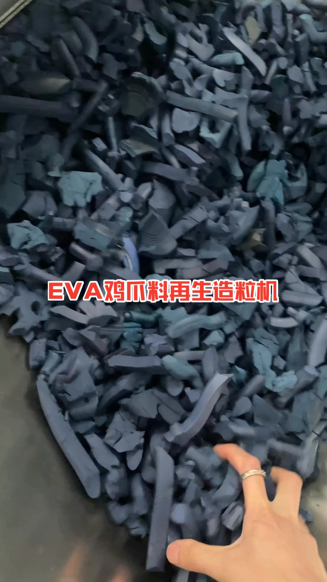 EVA鸡爪料造粒机，EVA鸡爪料回收造粒