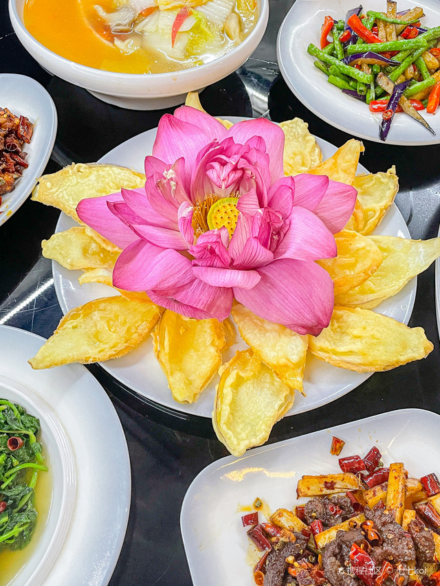 特色荷花宴品味不一样的普者黑美食_丘北普者黑景区玩法