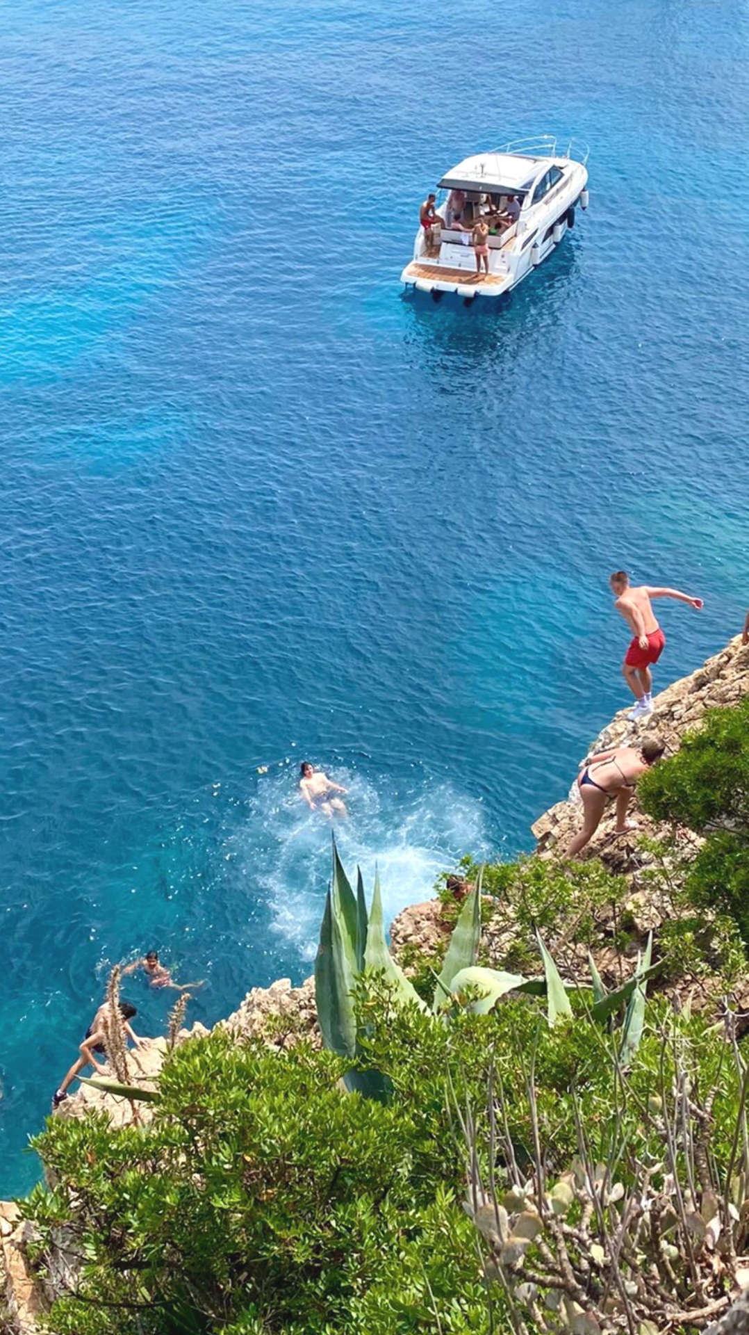 南法戛纳的蓝天白云和大海🌊🏝️