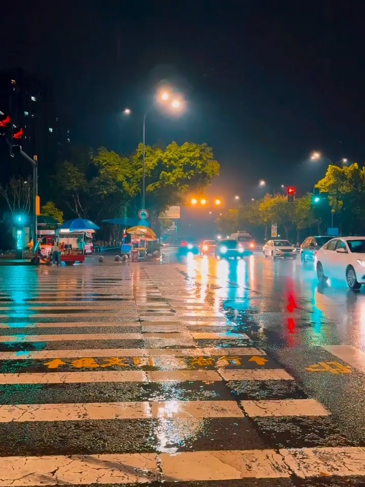 雨天的街道