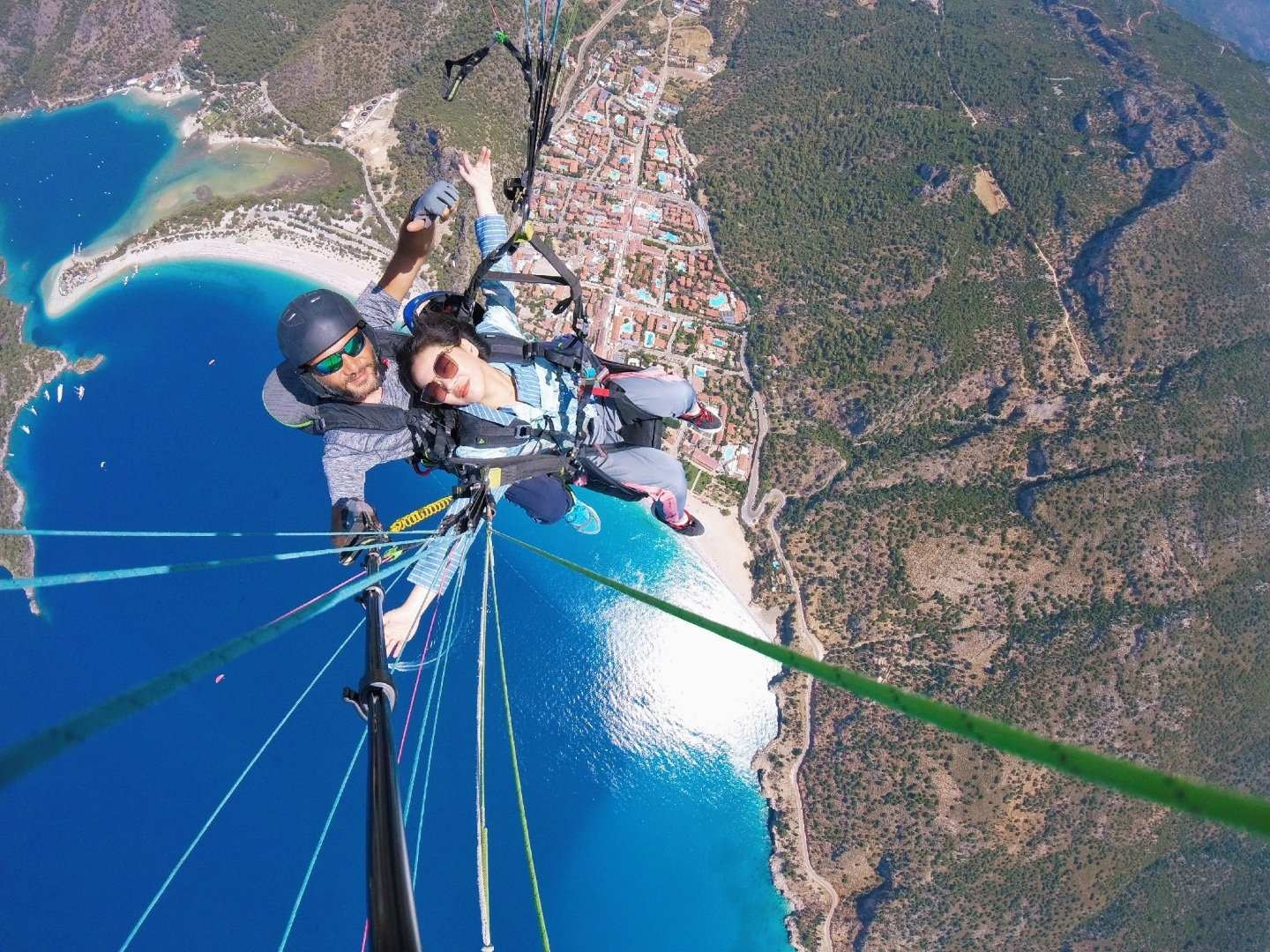 费特希耶滑翔伞体验，跳N港啦！