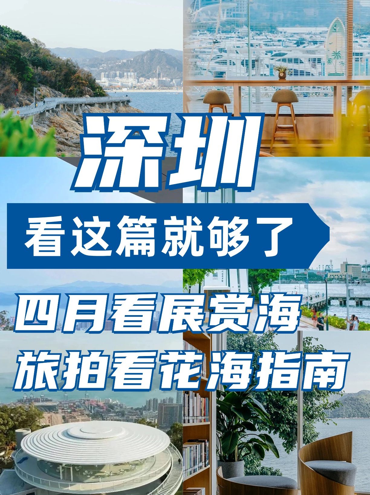 深圳｜四月在哪里看展、赏海、旅拍、逛花海？看这篇就够了