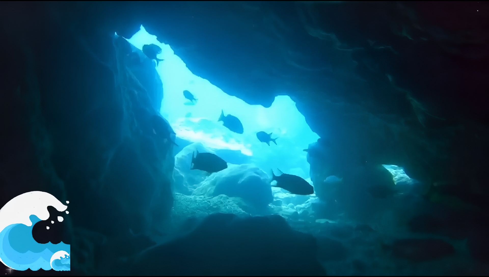 青之洞窟——感受光与影的魅力。❤️