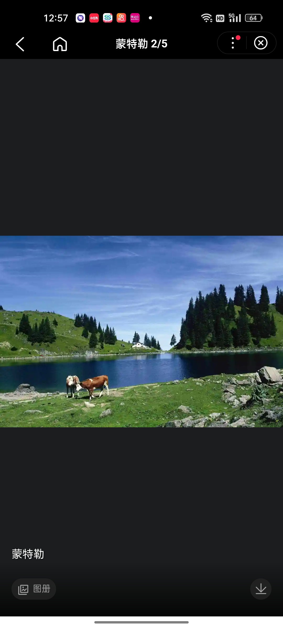 蒙特勒（Montreux），瑞士沃州的小镇，位于日内瓦湖的东岸，以气候舒适的度假胜地闻名。是个田园诗