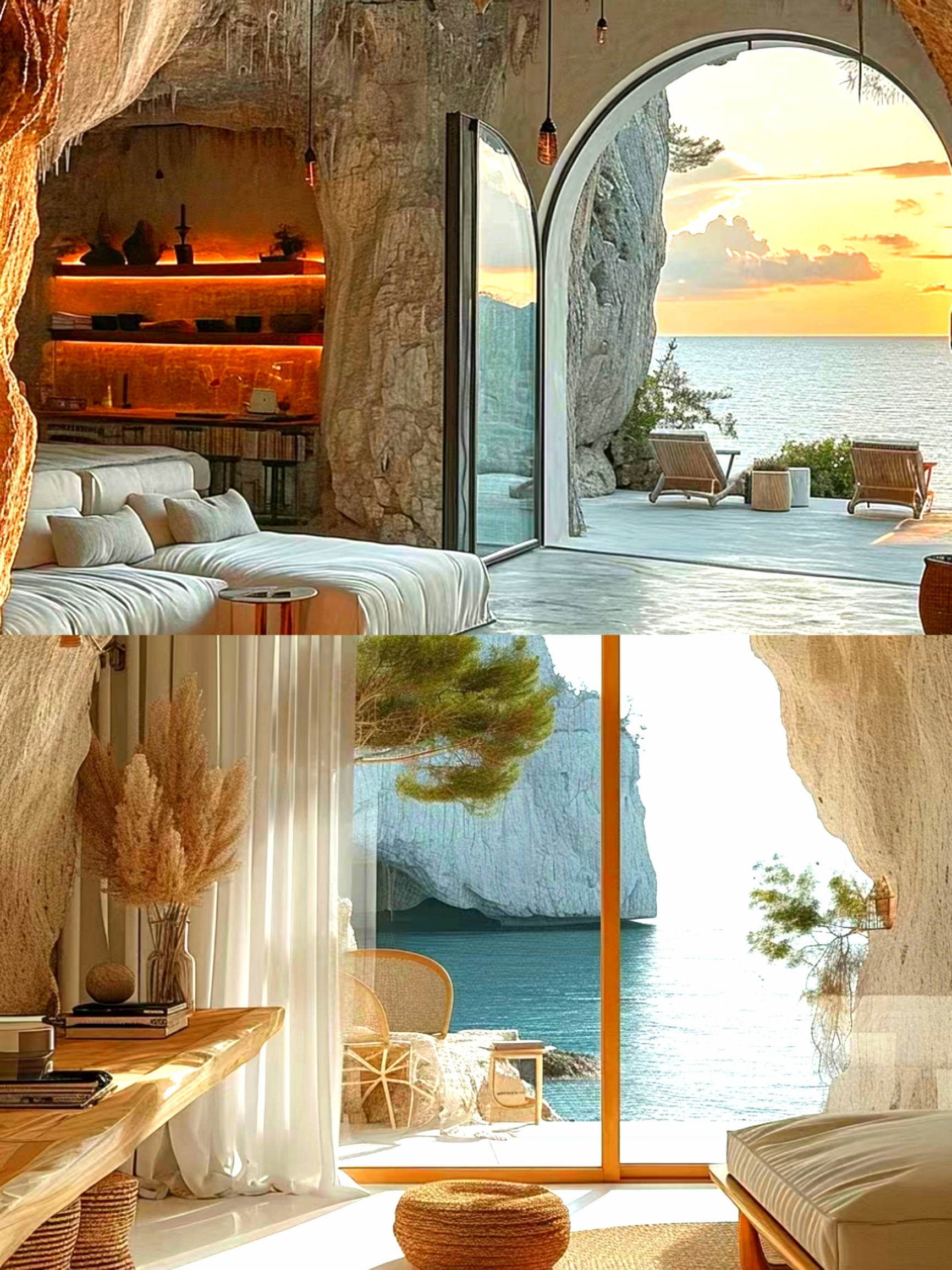 能待上一整天的海景房！！意大利悬崖酒店