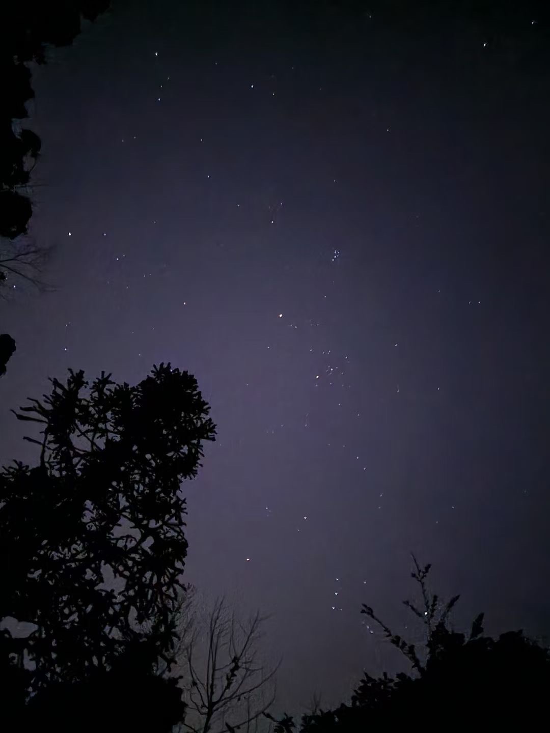 丹霞景区之满天繁星闪烁，市区看不到的风景