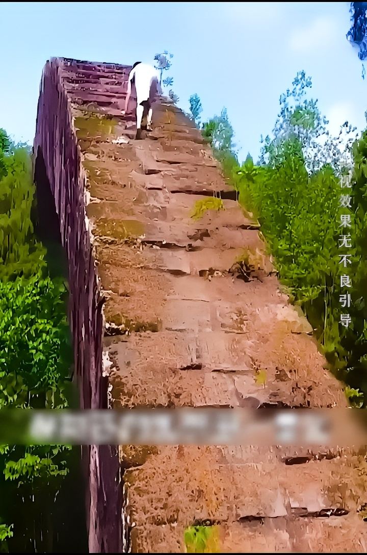 四川安岳奇特的石拱桥
