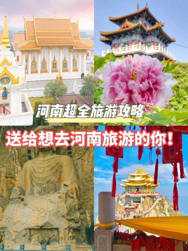 河南旅游：洛阳牡丹-龙门石窟-老君山旅游攻略丨如抽出3分钟耐心看完我这篇攻略，一定会让你在河南旅游省