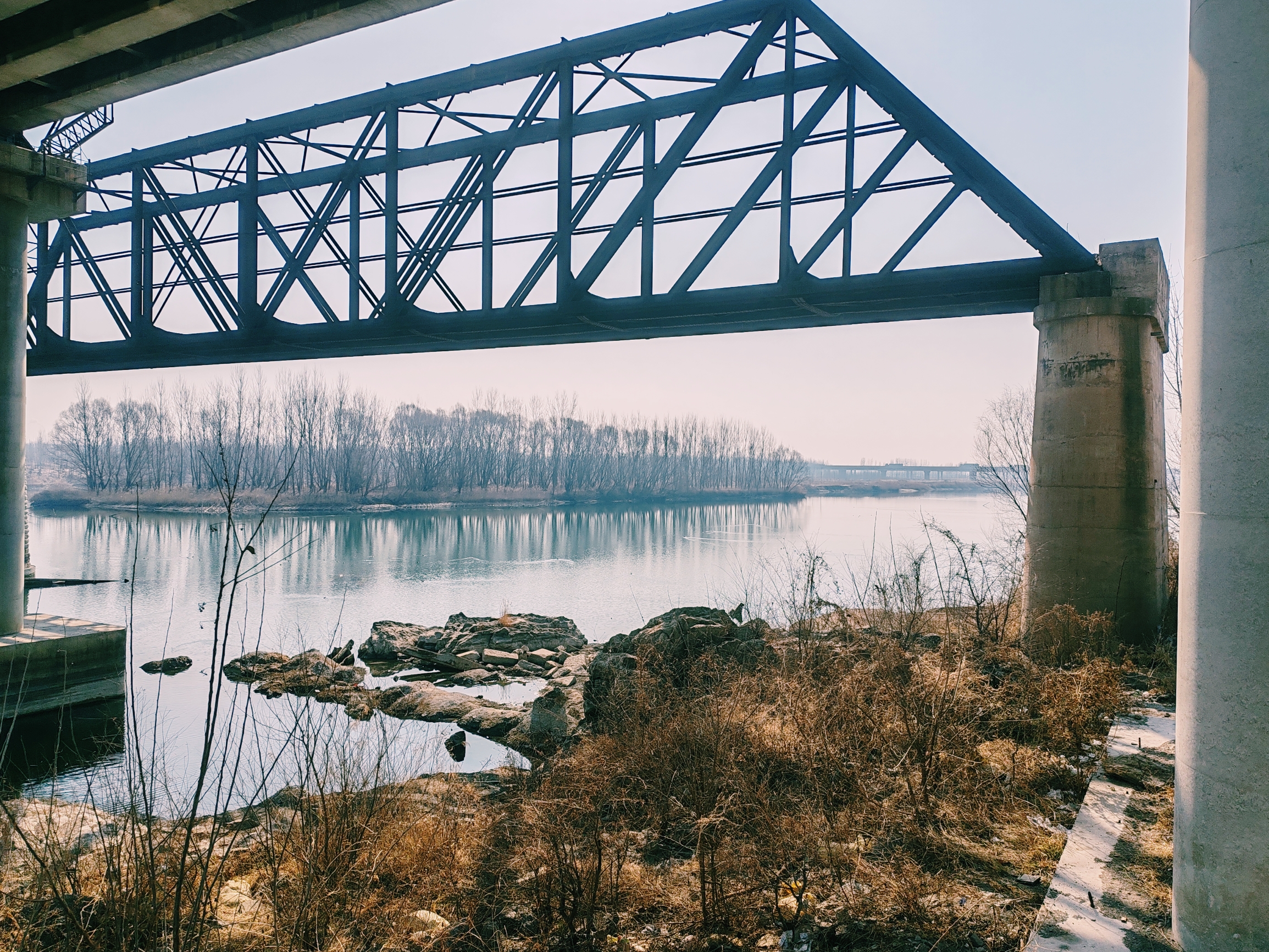 滦州古城旁的这座铁路桥别错过