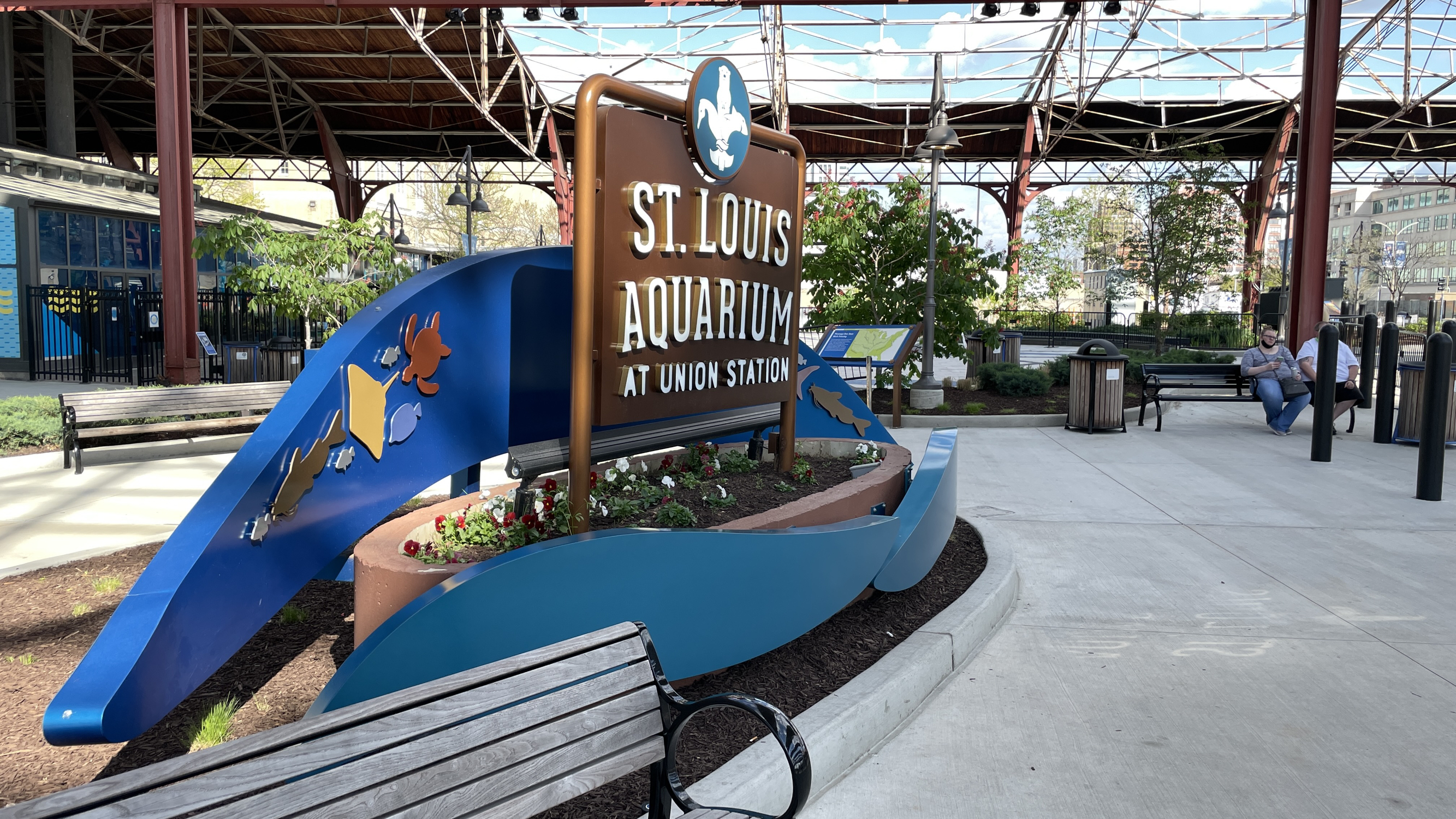 新开的圣路易斯市水族馆