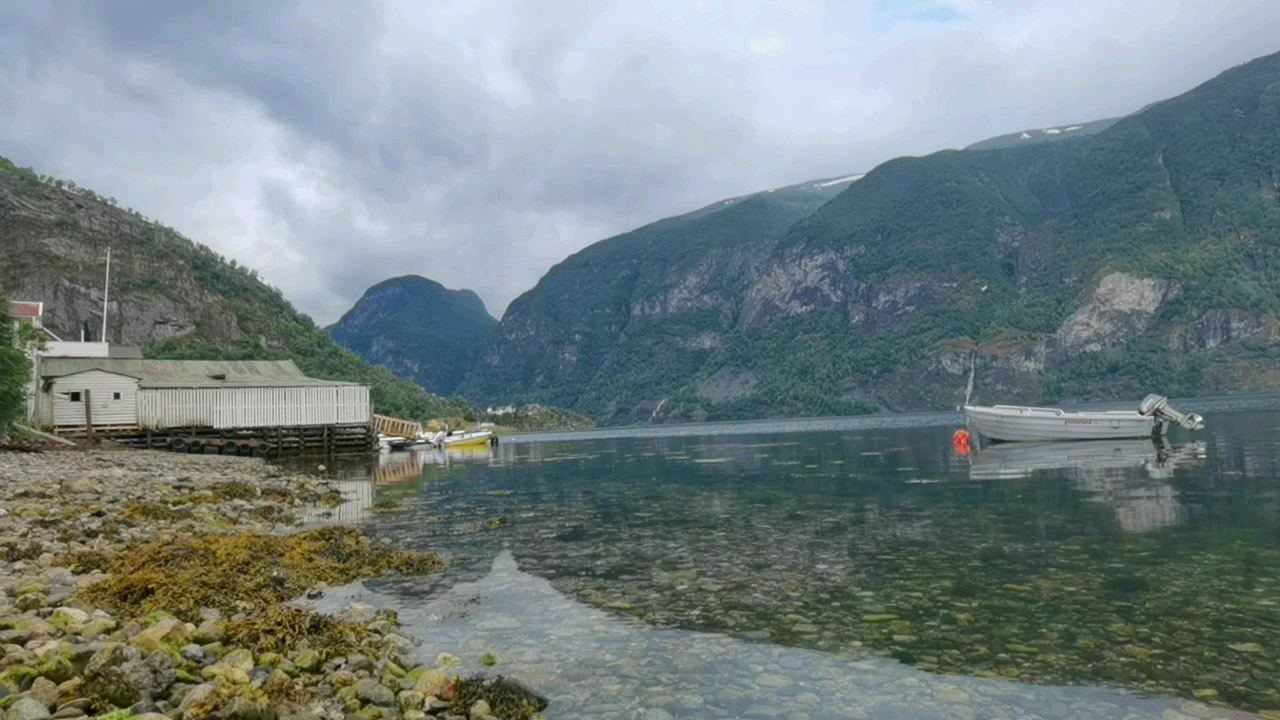 挪威缩影路段，下雨也很美，峡湾卑尔根