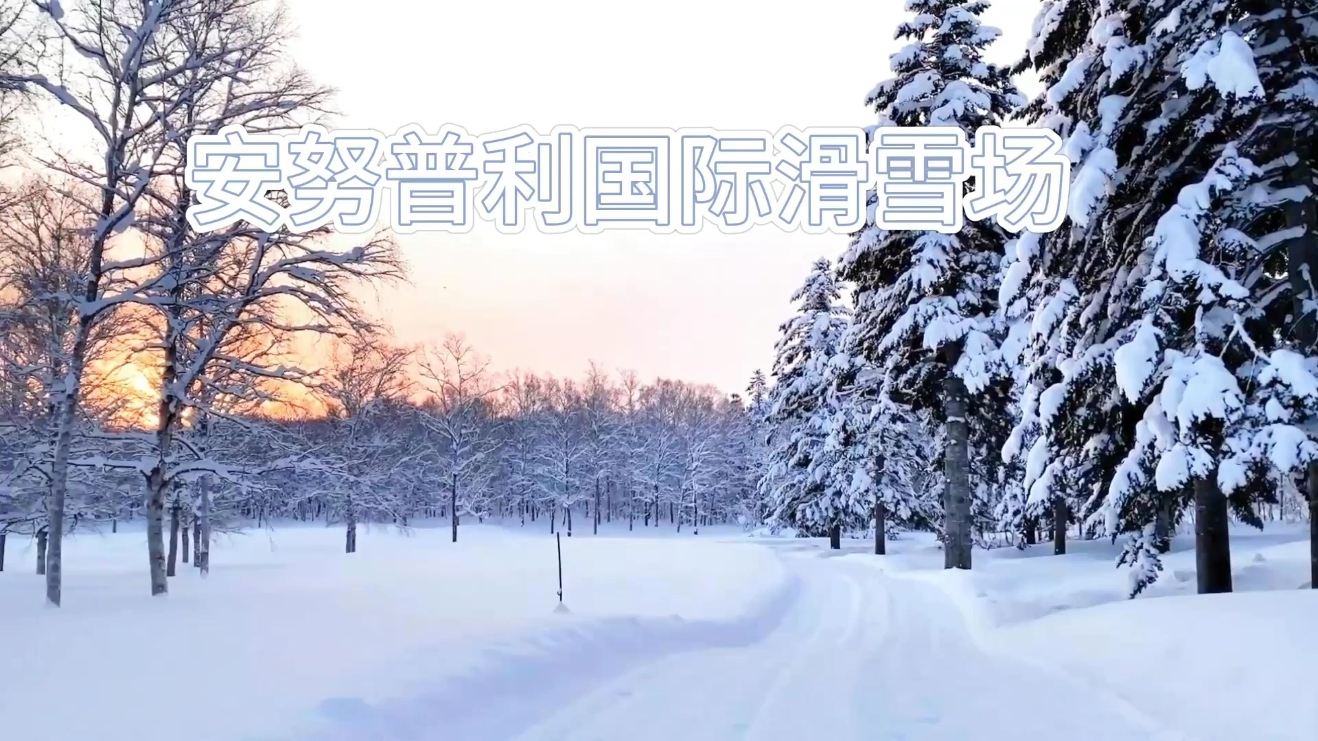 安努普利滑雪场🏂