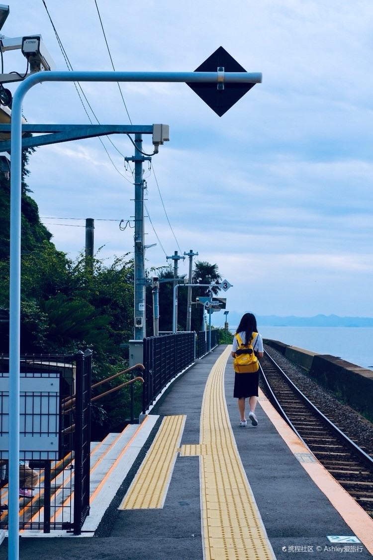 岛原-海景温泉、海边无人车站，一次满足你‼️