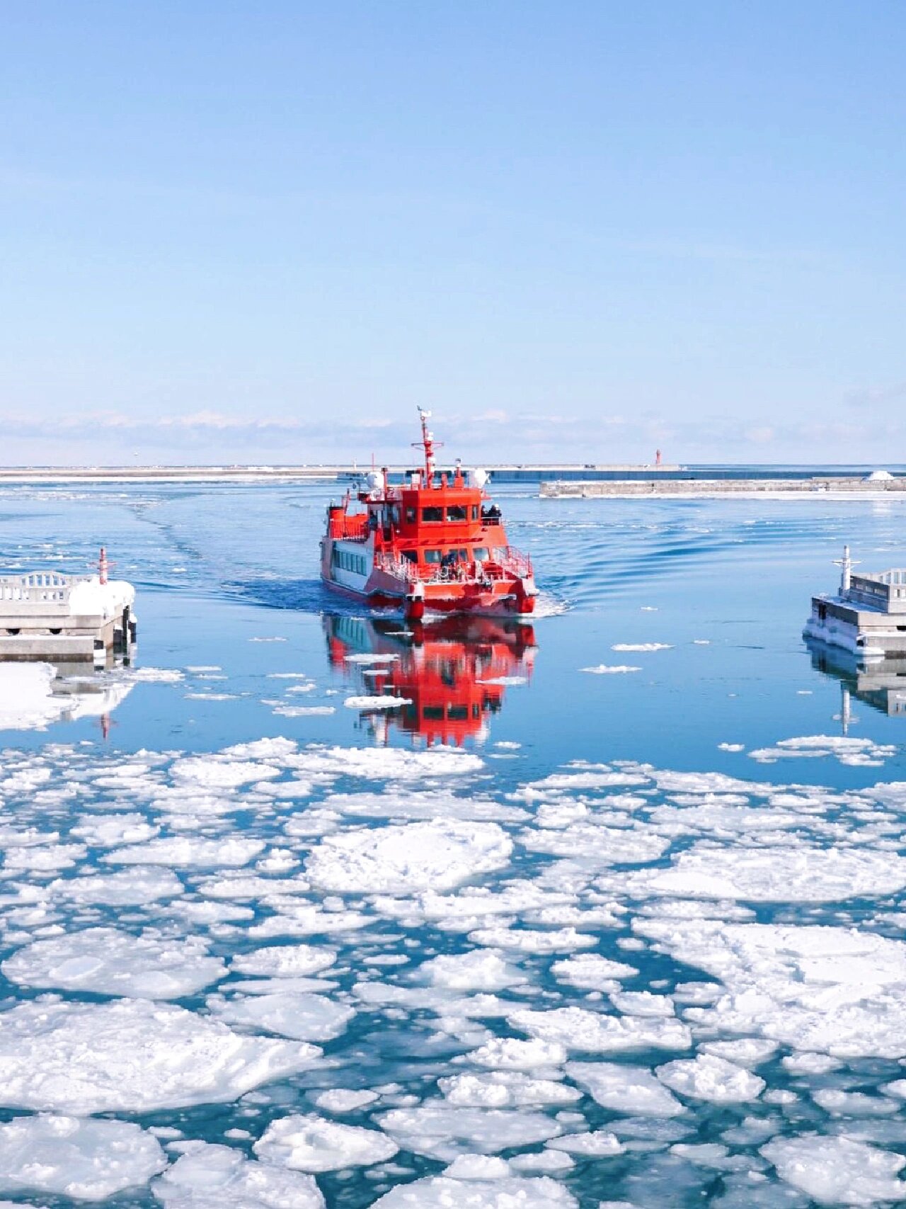 北海道的另一种打开方式👉一定坐的破冰船