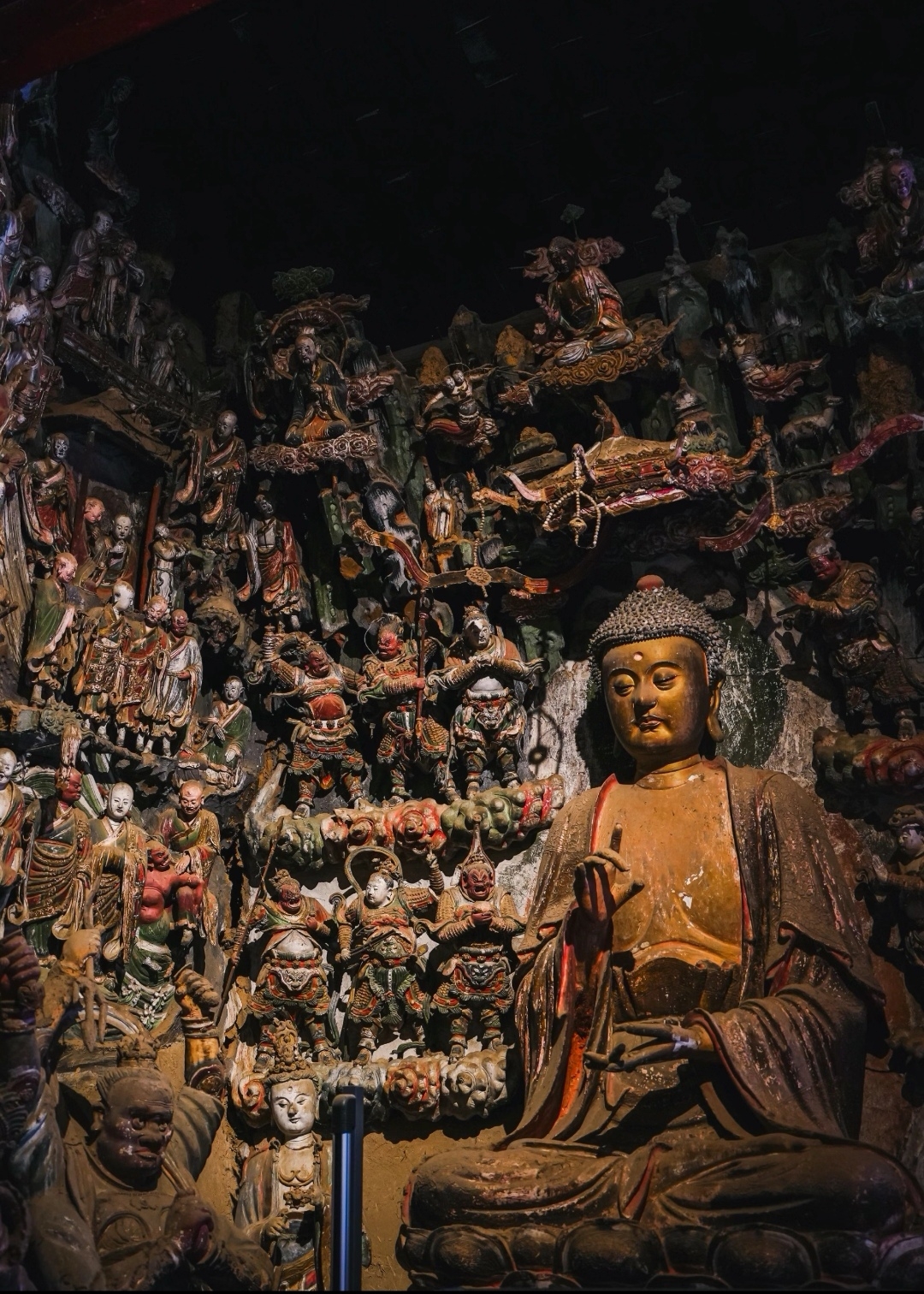 被中国称为第二个“敦煌莫高窟”—蓝田水陆庵壁塑博物馆