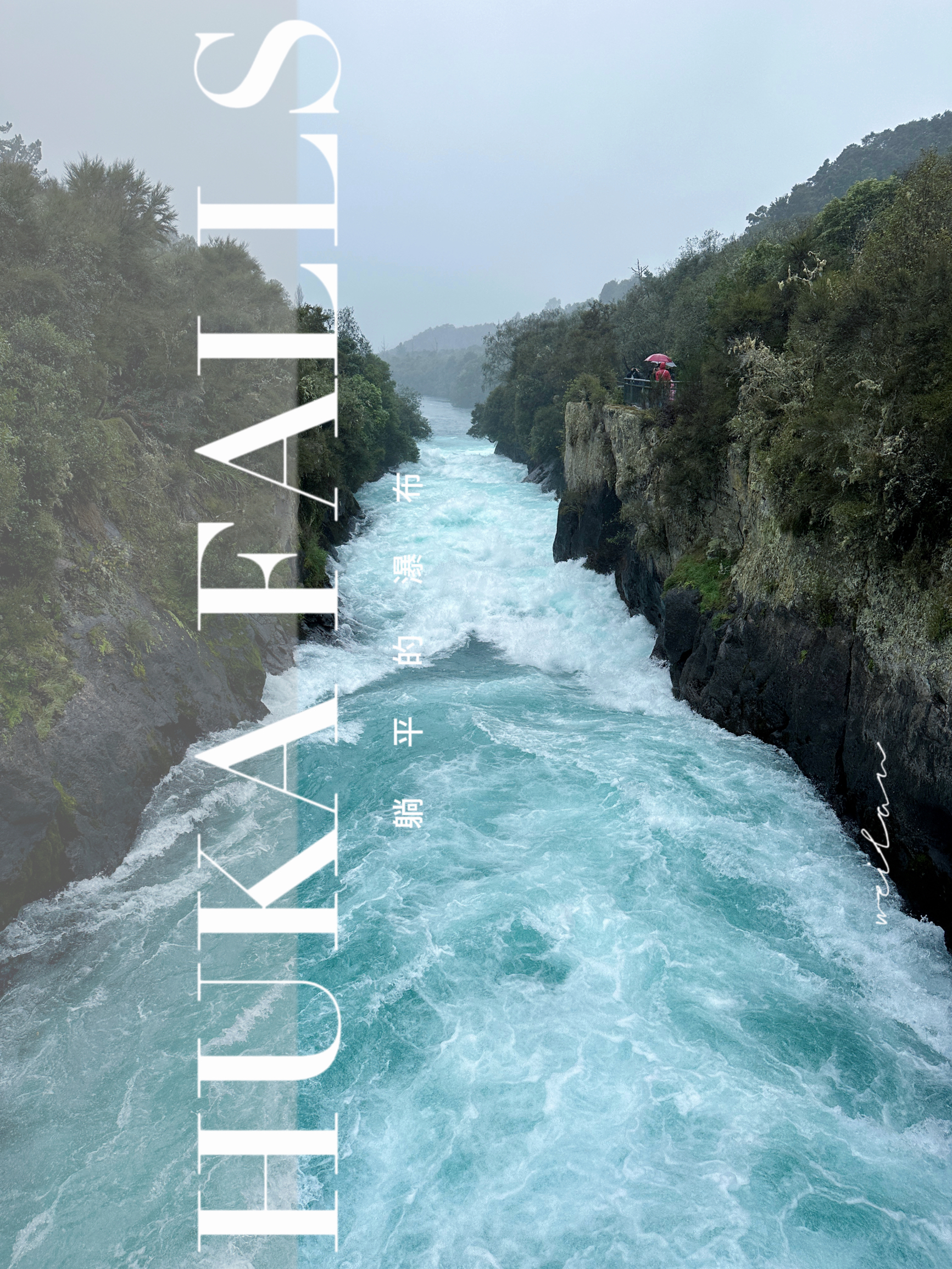 新西兰🇳🇿｜“怎么会有瀑布躺平了呀”