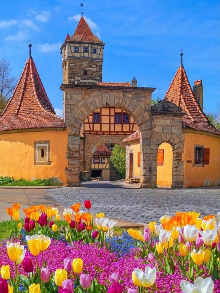 在德国春天最值得去的7个地方太美了吧