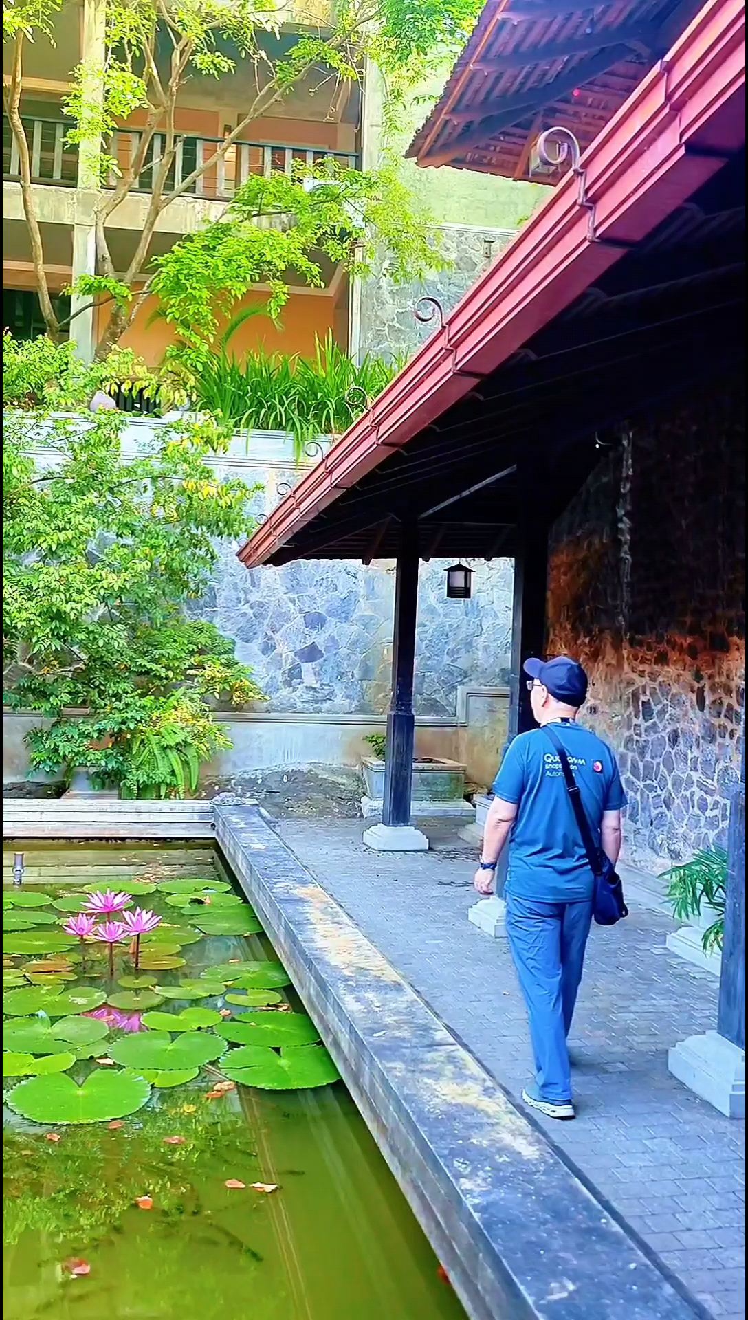 斯里兰卡康提古城山林中的酒店