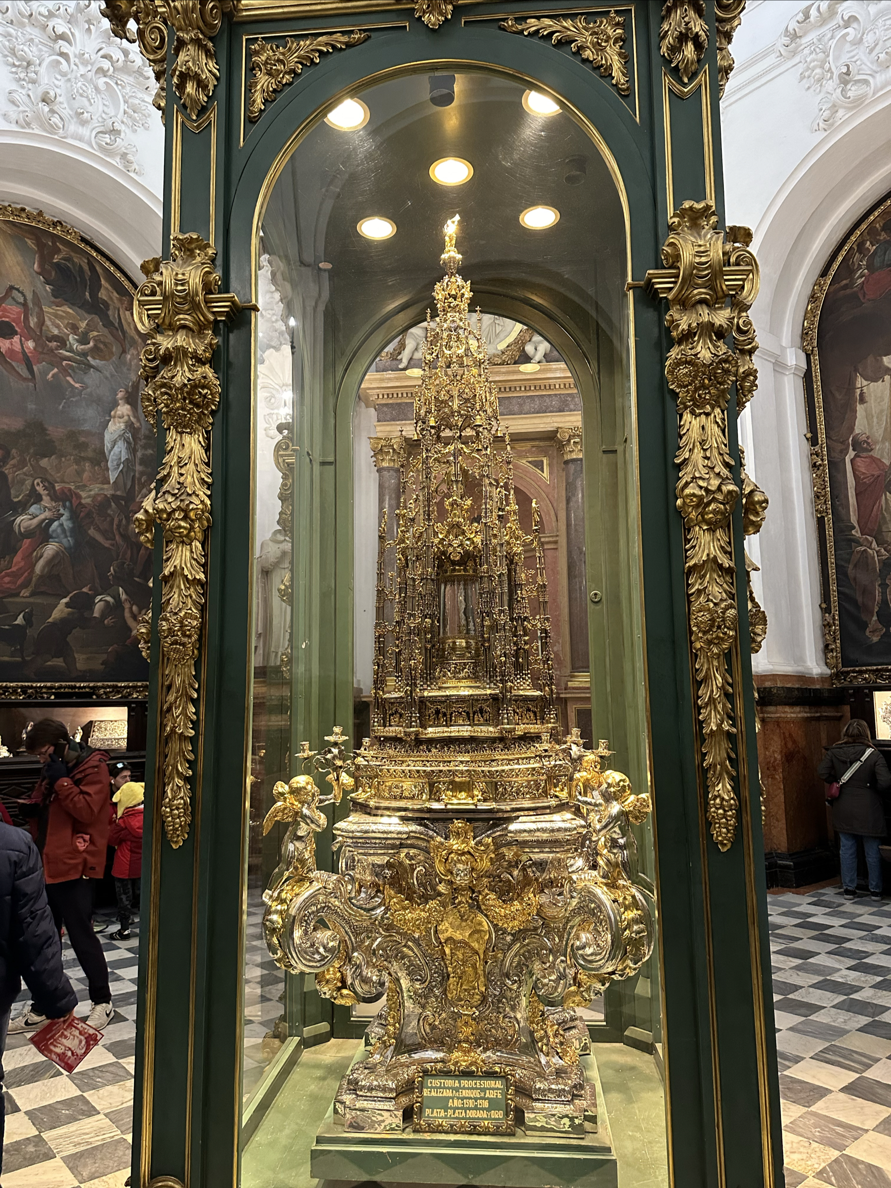 科尔多瓦大教堂里的圣体