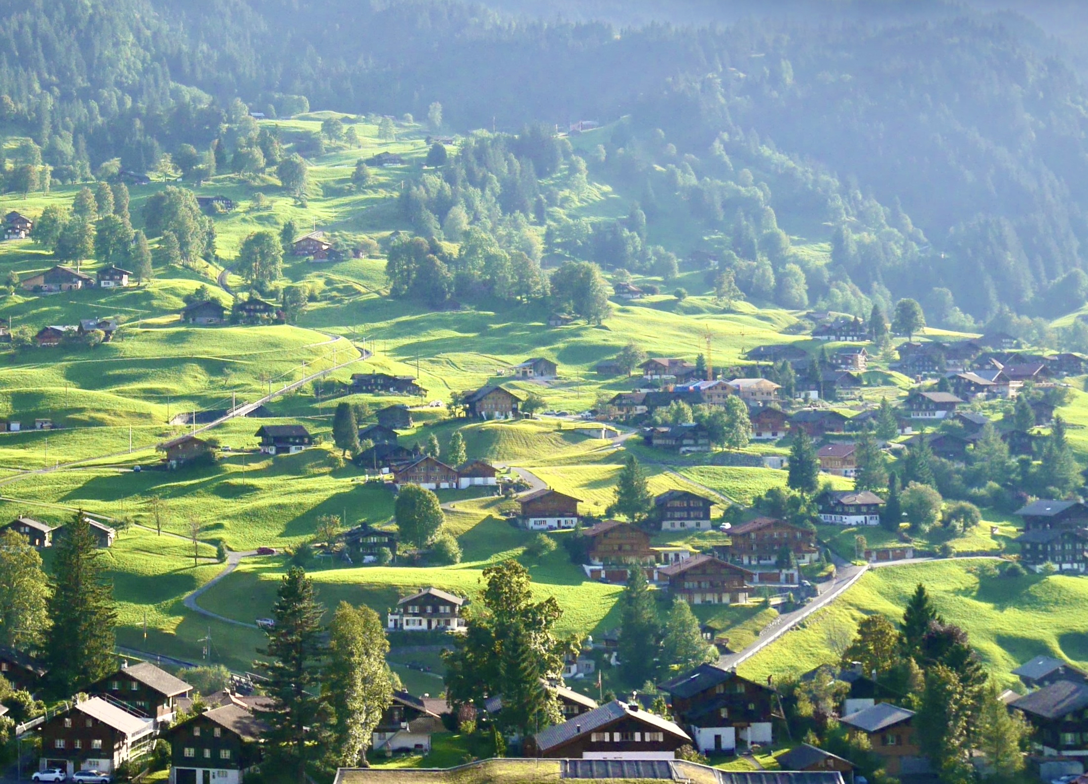 瑞士🇨🇭｜走进格林德瓦童话小镇