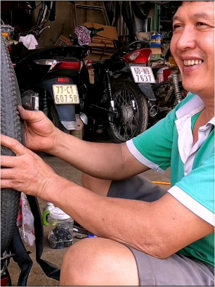 🌏在越南骑行：彩蛋在最后～～～不是在修车，就是在修车的路上，心态一定要好，可以认识新朋友，进入越南前