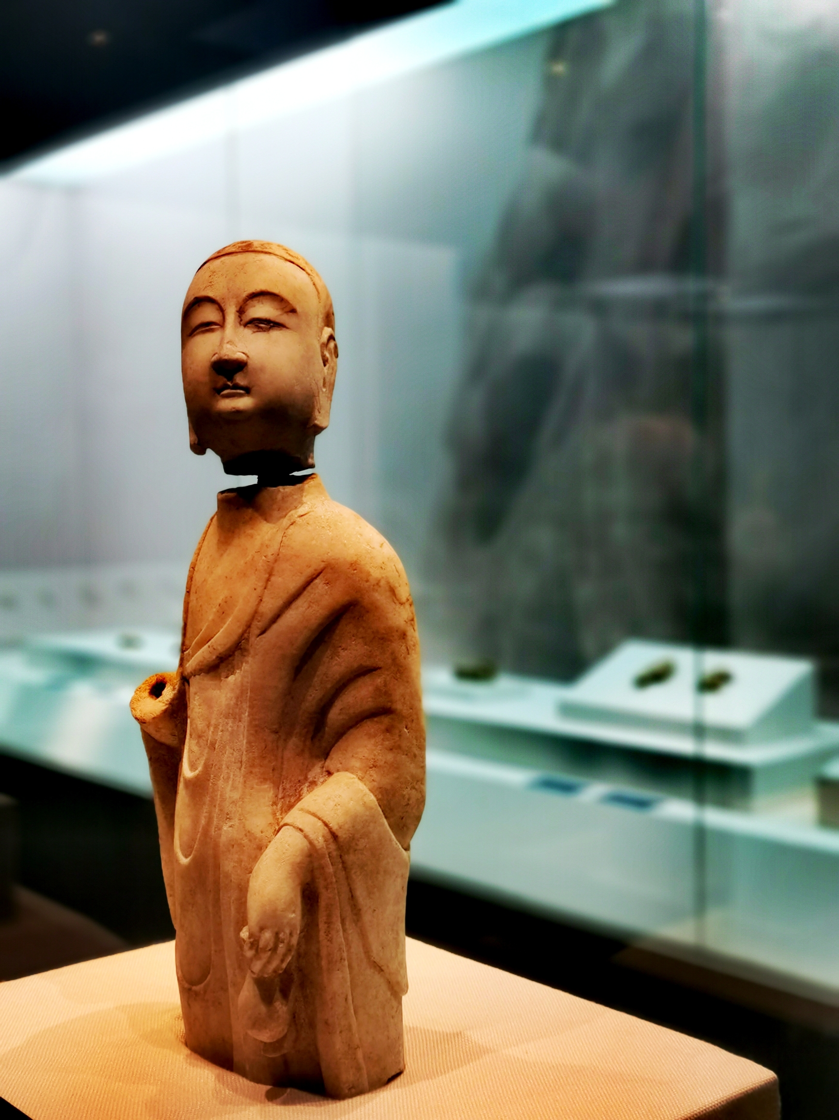 我终于来了任意门另一边，邺城考古博物馆