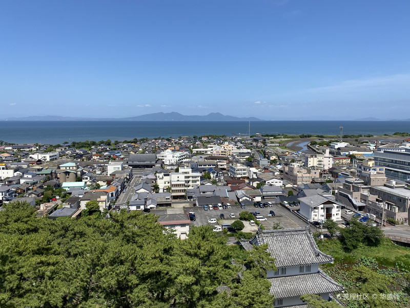 德川时期建造的水之城°岛原城