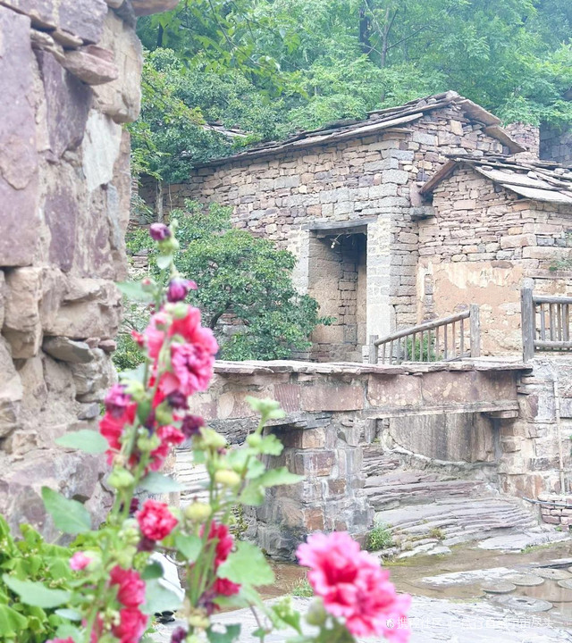 安阳石板岩丨太行大峡谷如画小山村_石板岩村攻略
