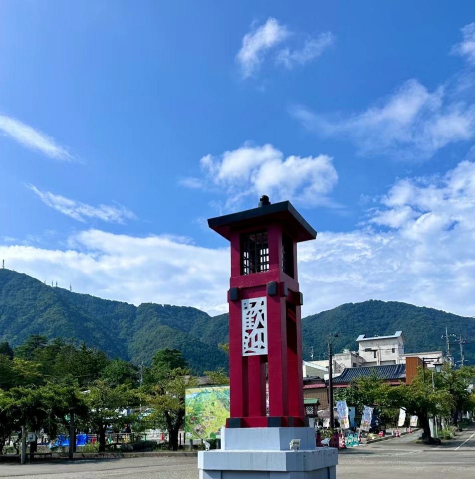 日本东北新泻县的风景