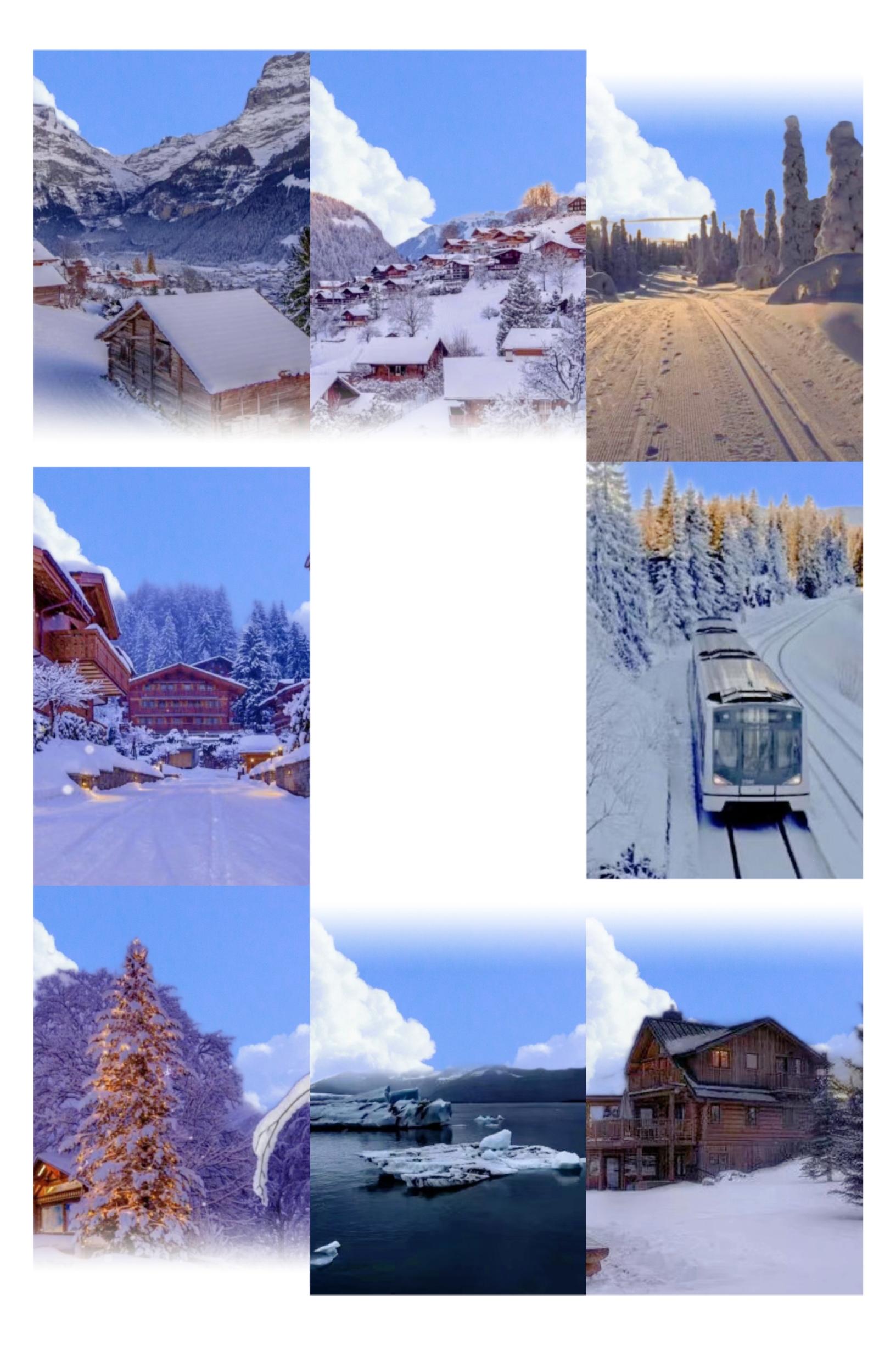 最美的雪景 玩雪 赏雪 胜地旅游攻略