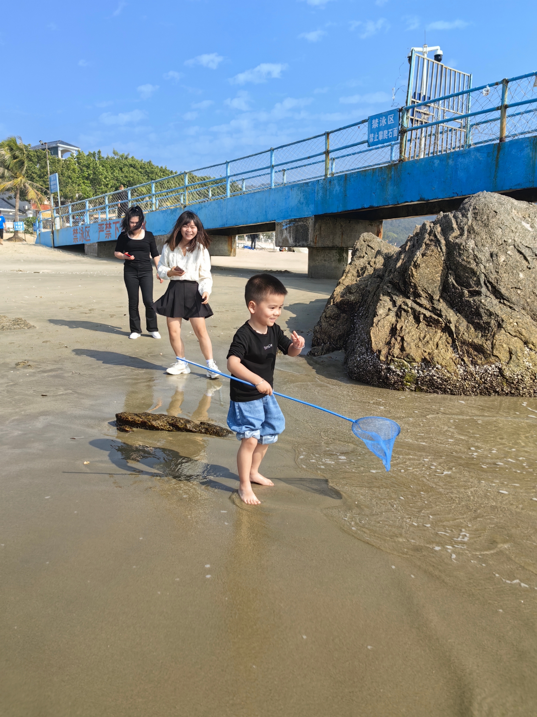 海边的风景很好