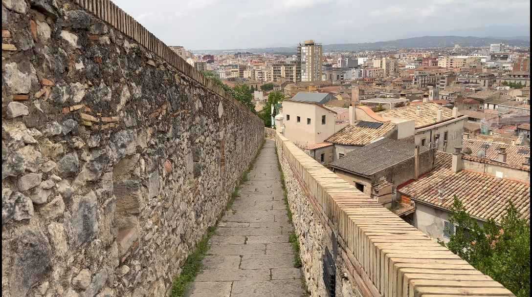 赫罗纳古城墙Muralles de GironaCarr