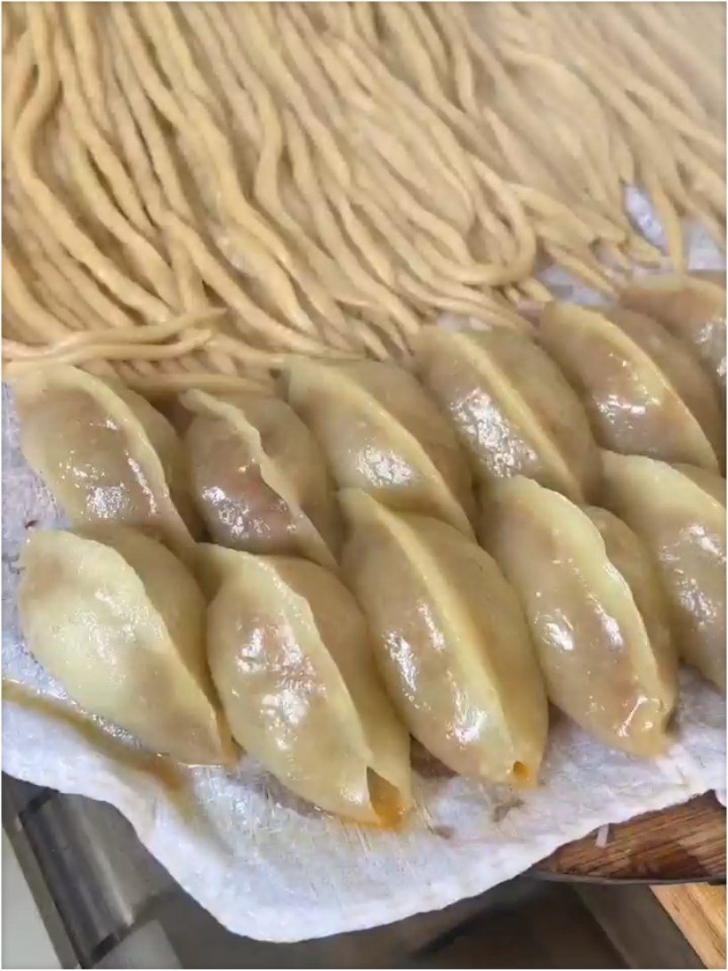 来岚县就为了吃这一口软糯的粉面饺子！