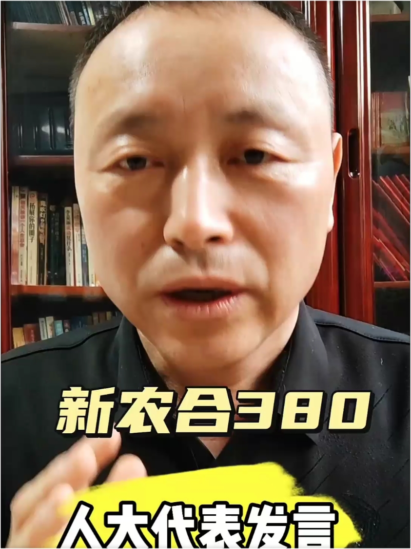 新农合380人大代表发言